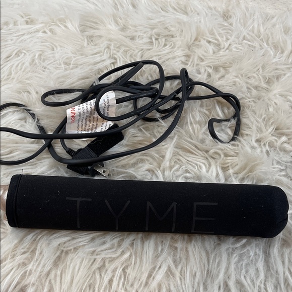 TYME Iron Pro 2-in-1 Hair Curler & Straightener Rose Gold - Picture 4 of 9